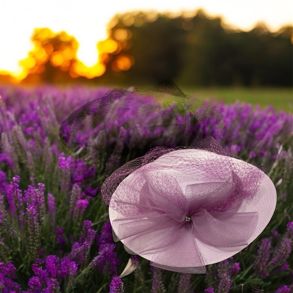 Elegant Lavender Fascinator